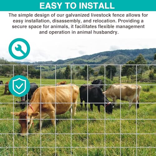Unyielding Protection: YXJSTO 4FT Livestock Fence Review - Image 5