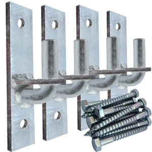Sturdy & Reliable: Jikacok Wall Mount Gate Hinges Review