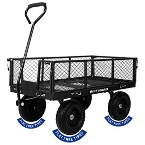 BILT HARD 10” Flat Free Tires Garden Cart: A Heavy Duty Review