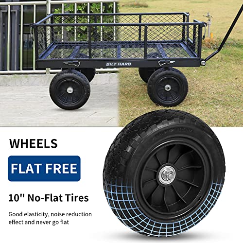 BILT HARD 10” Flat Free Tires Garden Cart: A Heavy Duty Review - Image 2