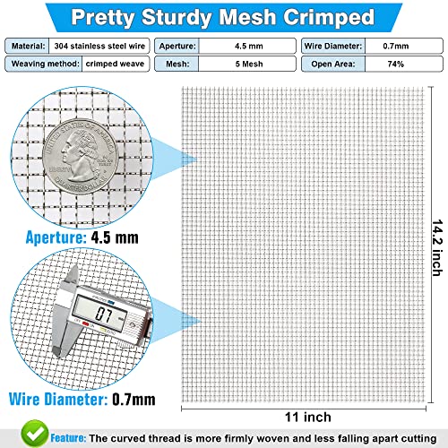 Valchoose 2-Pack Stainless Steel Mesh: Durable & Versatile Review - Image 2