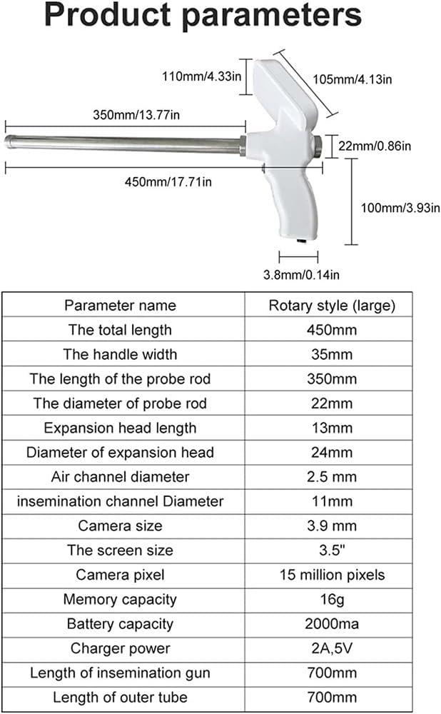 Our Review: Advanced LCD Insemination Gun for⁣ Livestock