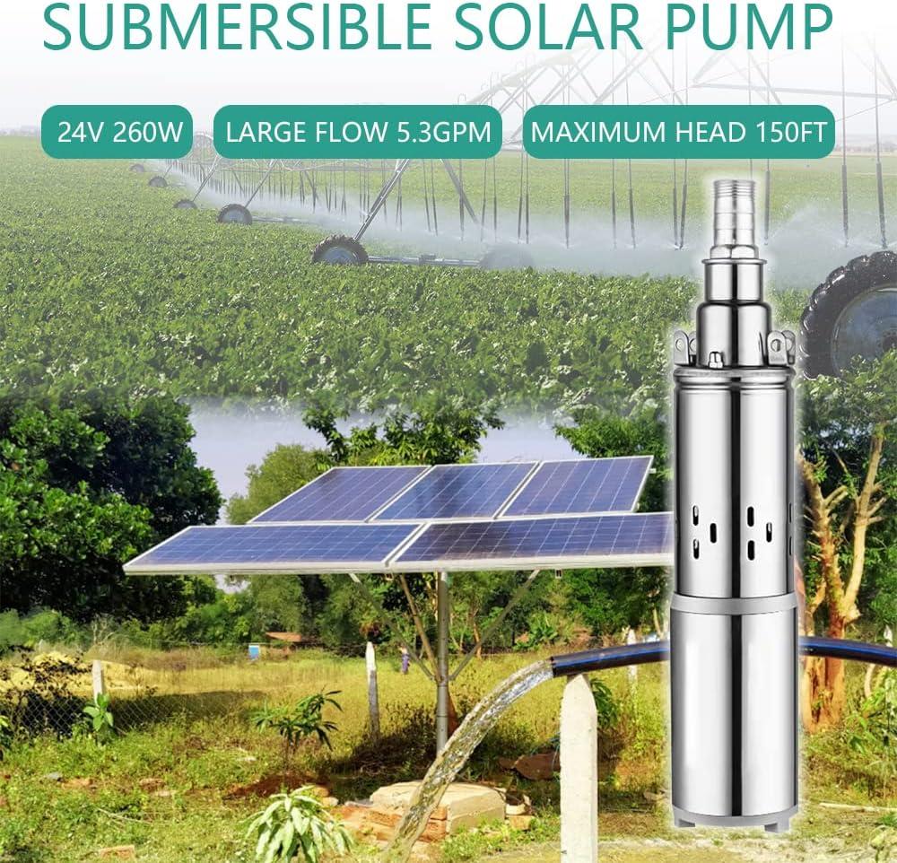 Exploring WOWOHI's 24V Solar Submersible Water Pump