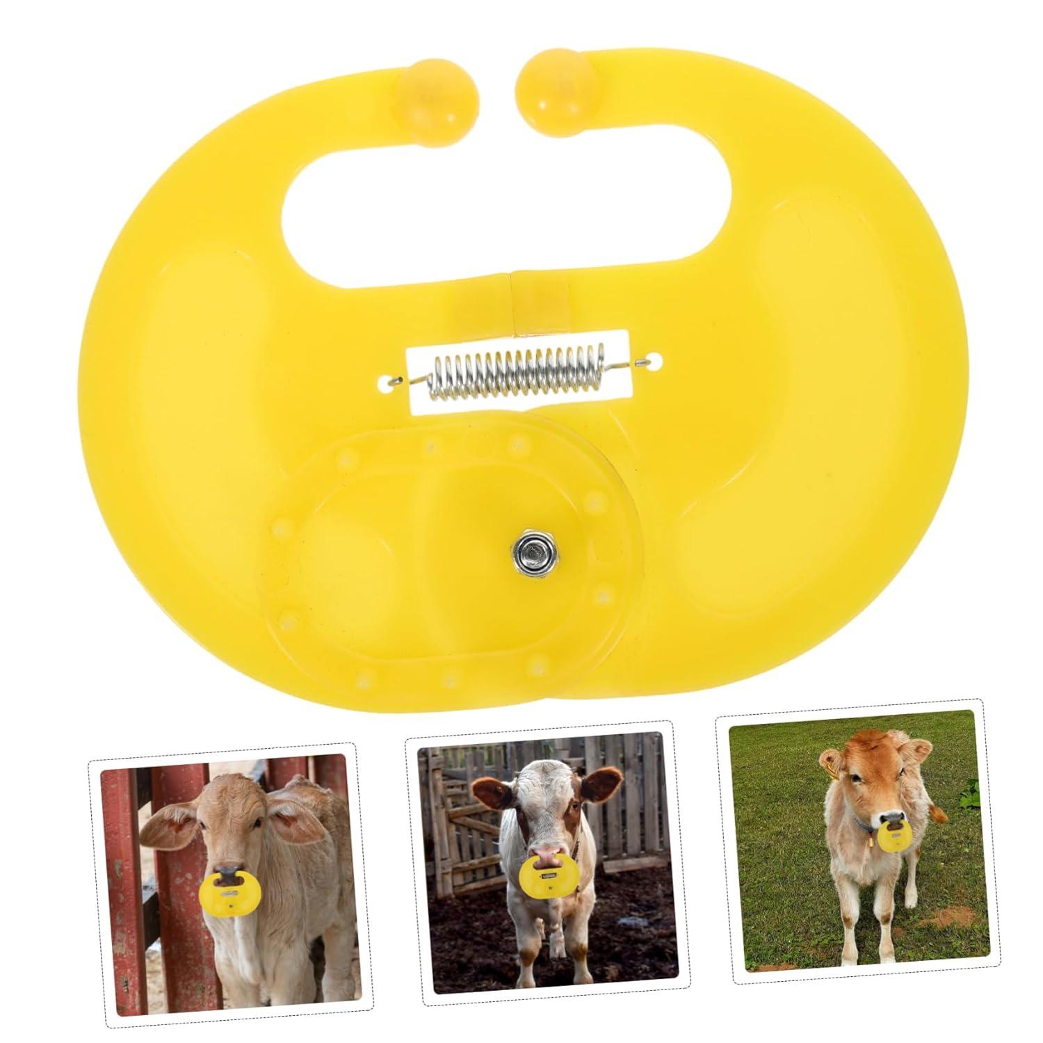 We‍ Review:⁣ POPETPOP Calf Weaner Nose Clips for Effective Weaning