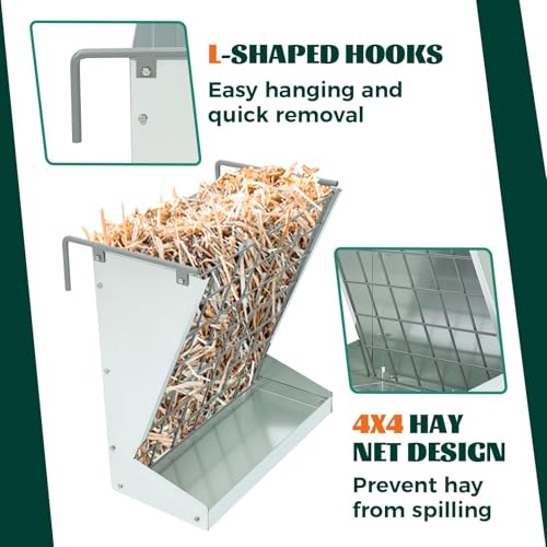 Reviewing the KUAFU Wall Mount Hay Rack: Durable & Versatile! - Image 5