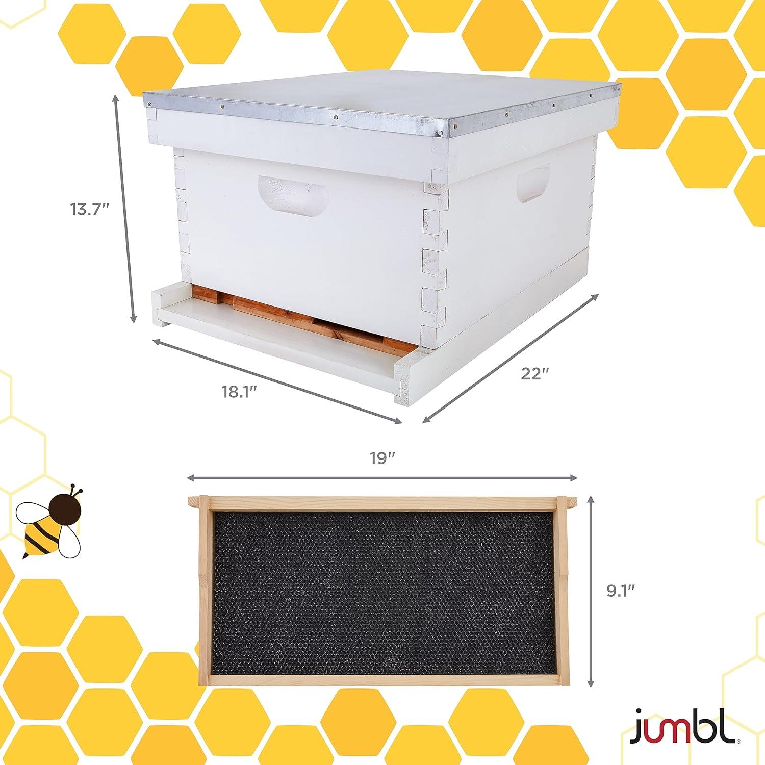buzzing with Potential: ⁣Our 32-Piece Jumbl ‍Beekeeping Set Review