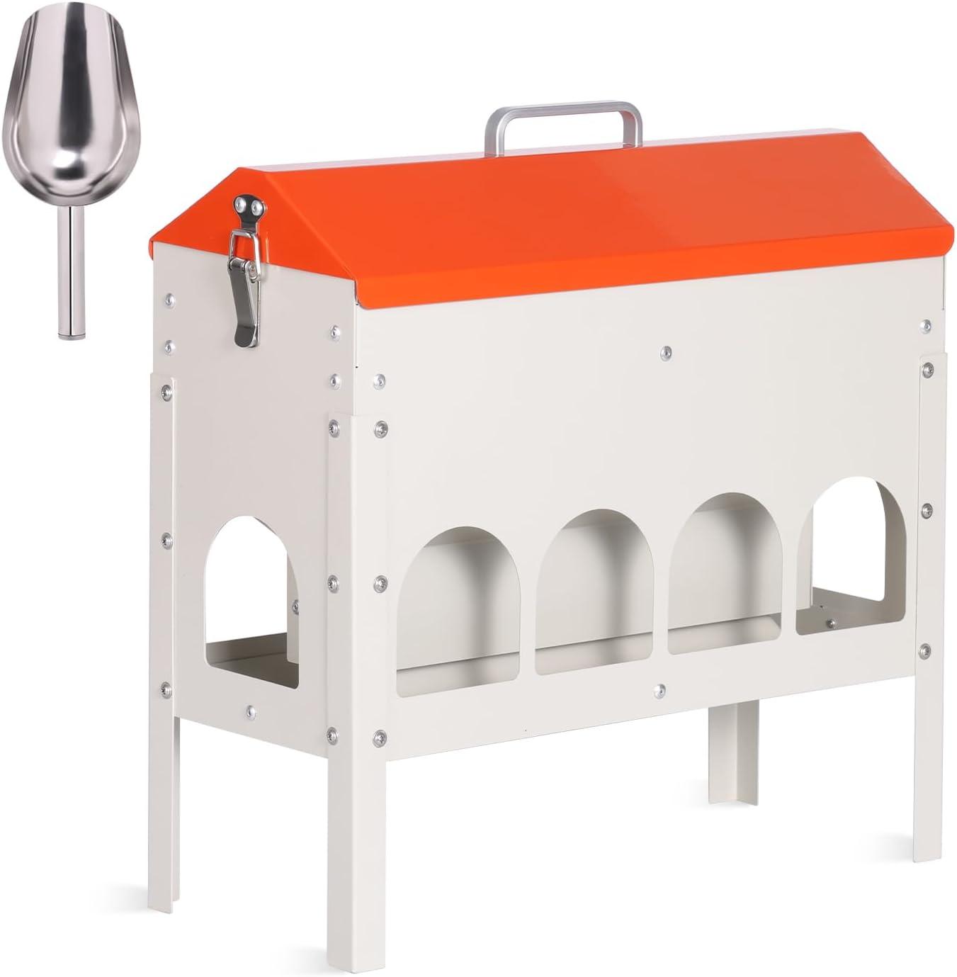 Our‍ Review: 15lbs No-Waste Chicken Feeder with 10 Ports