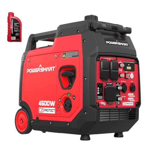 PowerSmart 4500W Inverter Generator: Quiet, Portable, and Reliable