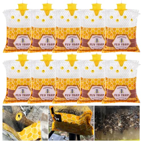 Effective Outdoor Fly Trap Review: Big Fly Bags for Farms