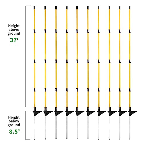 Ultimate Review: FENSMILE 46" Electric Fence Posts for Livestock - Image 3