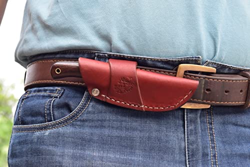 Ultimate Review of the Knives Ranch Damascus Steel Finger Groove Knife - Image 9