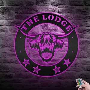 Bringing Rustic Charm: Review of Highland Cattle Metal Wall Art