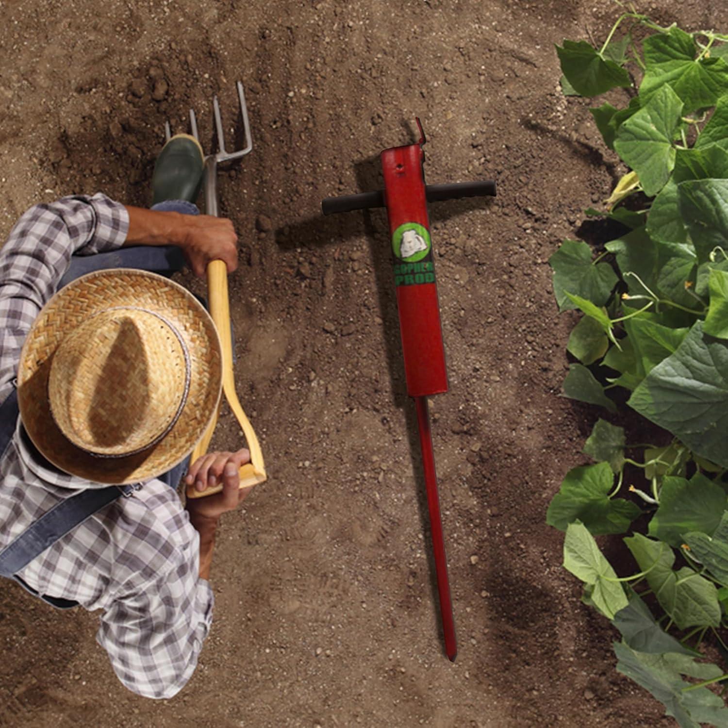 our Hands-On Review: Rugged​ Ranch's Metal Gopher Bait Tool