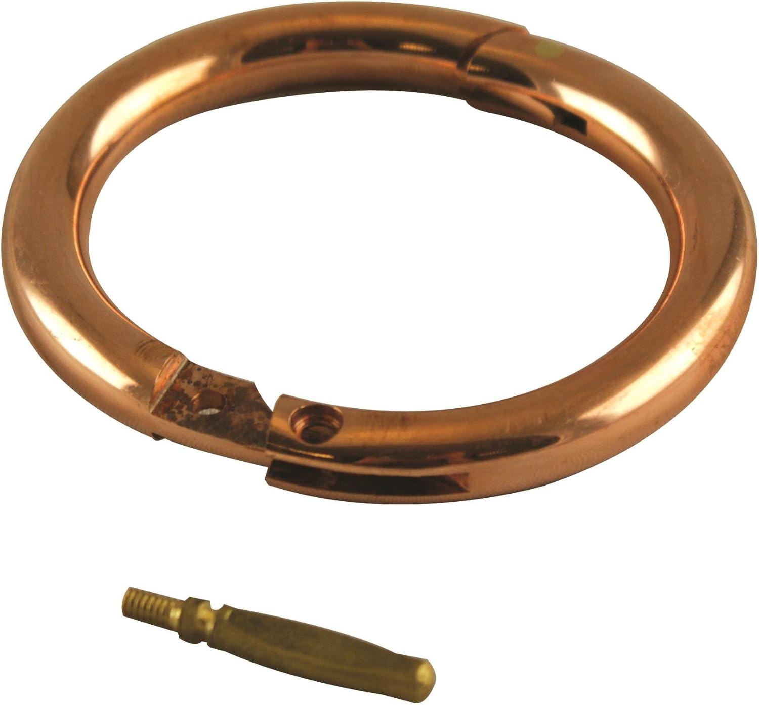 Our Review: Small Brass Bull nose Ring for Livestock