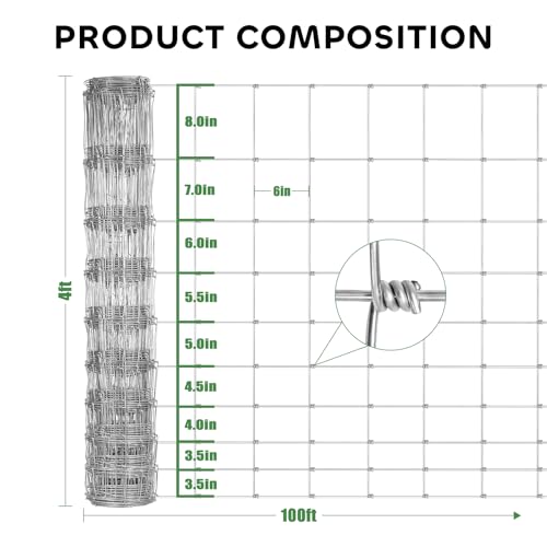 Robust 12 Gauge Cattle Panels: Ideal for Farming and Gardens - Image 4