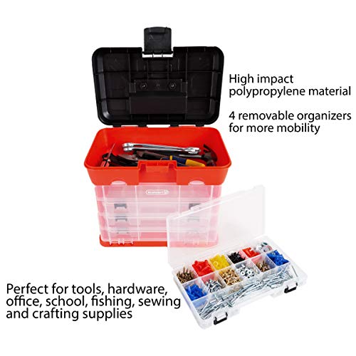 Efficient Organization: Stalwart’s Portable Storage Tool Box Review - Image 4