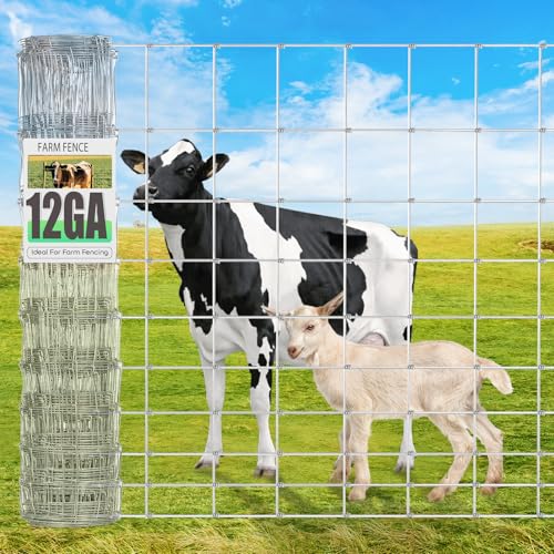 Robust 12 Gauge Cattle Panels: Ideal for Farming and Gardens