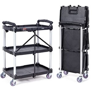 VEVOR Foldable Utility Cart: Versatile, Durable, and Efficient!