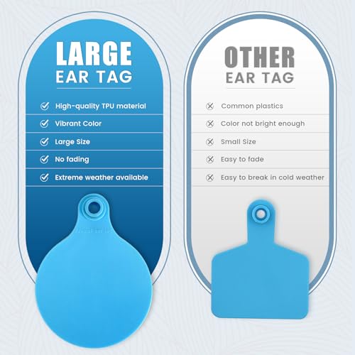 Efficient Animal ID: KHEARPSL Large Cattle Ear Tags Review - Image 3