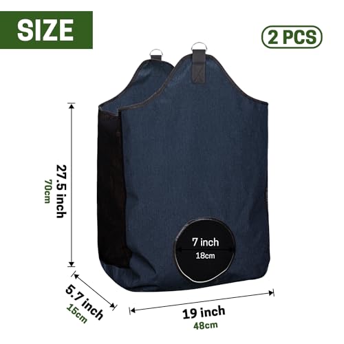 Effortless Feeding: Review of ZELARMAN's 2 Pcs Hay Bags - Image 2