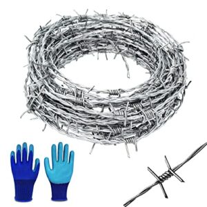 YAGJIA 50 Ft Barbed Wire Review: Durable & Versatile for Crafts
