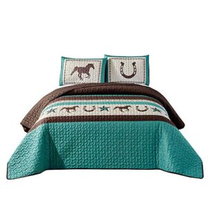 Transform Your Bedroom: Review of the Western Horseshoe Quilt Set