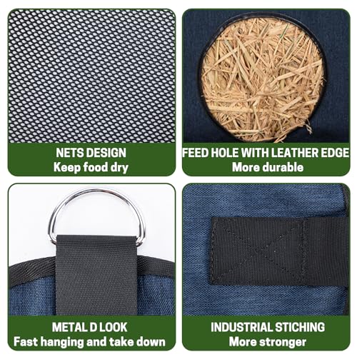 Effortless Feeding: Review of ZELARMAN's 2 Pcs Hay Bags - Image 3