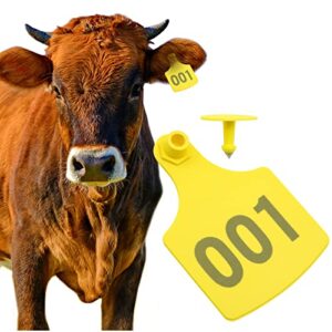 LIUCOGXI Cattle Ear Tags Review: Essential Livestock ID Solution