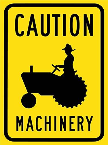 Stay Safe with Zeasdacu Farm Machinery Caution Sign Review