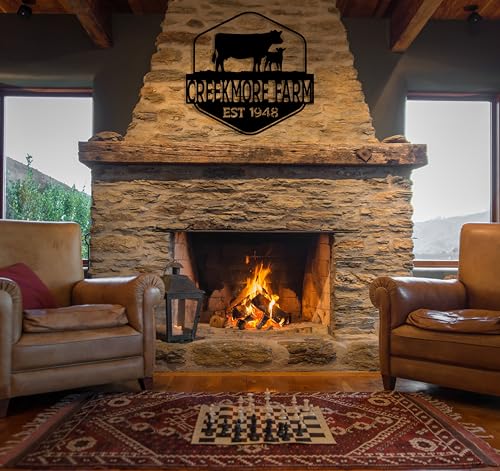 Personalized Metal Farm Name Sign: A Charming Ranch Decor - Image 7