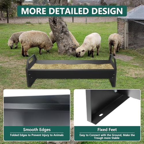 Ultimate Review: Heavy-Duty 45” Livestock Feeding Trough - Image 5