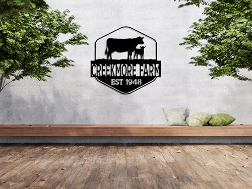 Personalized Metal Farm Name Sign: A Charming Ranch Decor - Image 4