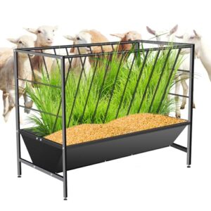 Maximize Feeding Efficiency: YXJSTO 69 Gallon Hay Feeder Review