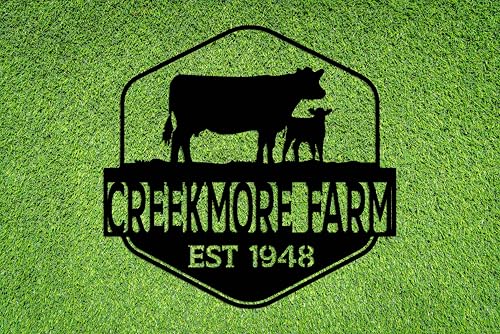 Personalized Metal Farm Name Sign: A Charming Ranch Decor - Image 8